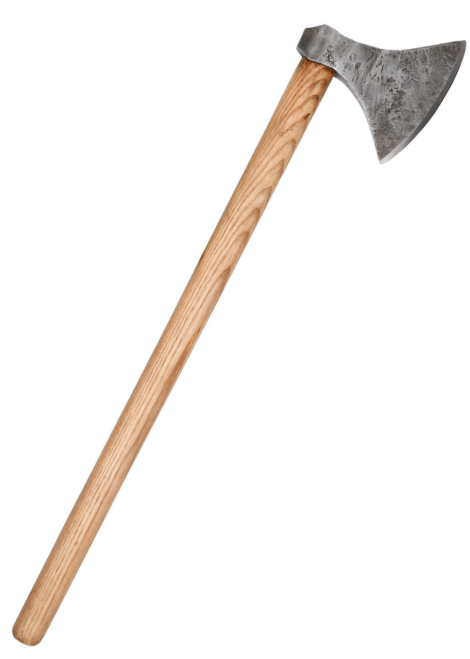 Ascia vichinga con acciaio forgiato a mano, tipo M (82 cm.)