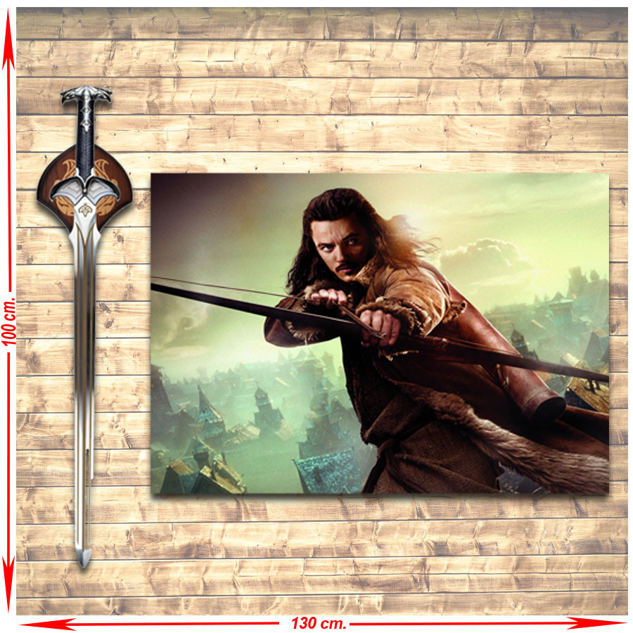 Pacchetto Stendardo + Spada del Bardo I L'Arciere, Lo Hobbit