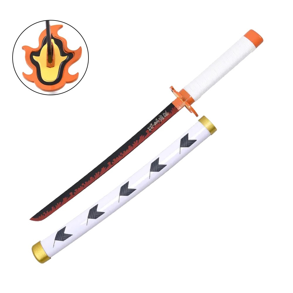 Tanto miniatura decorativa Rengoku Kyoujurou, Demon Slayer (43 cm.)