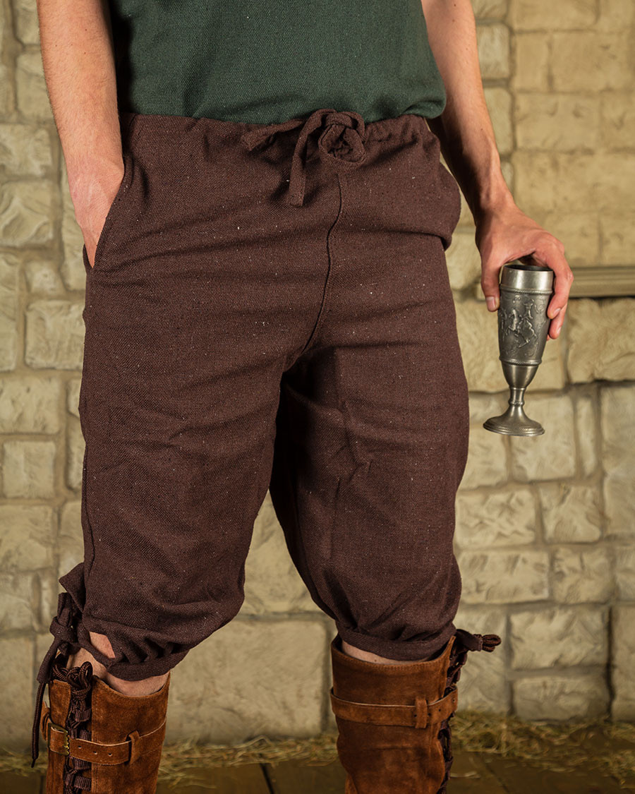 Pantaloni vichinghi modello Kilian, colore marrone