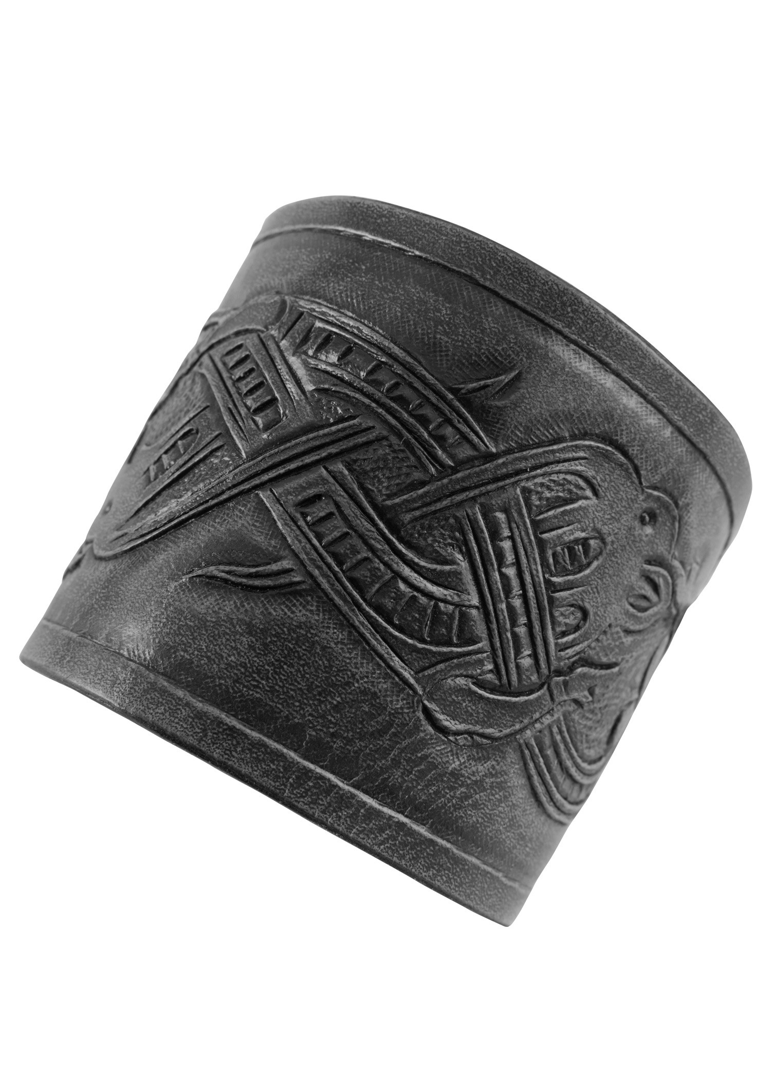 Bracciali in pelle goffrata drago stile Jelling