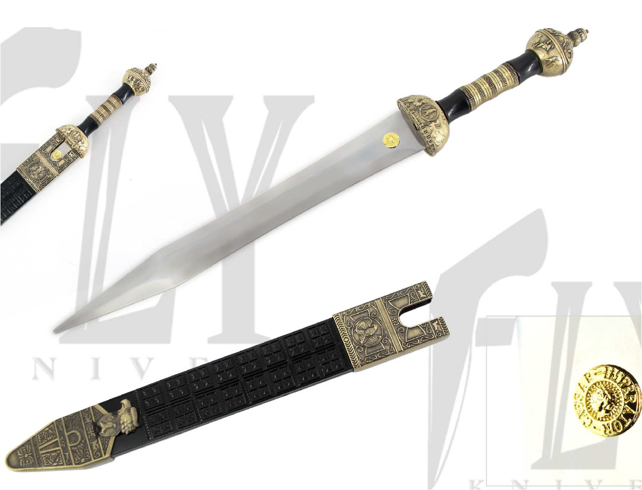 Spada Gladius da bambino con fodero (46 cm.)