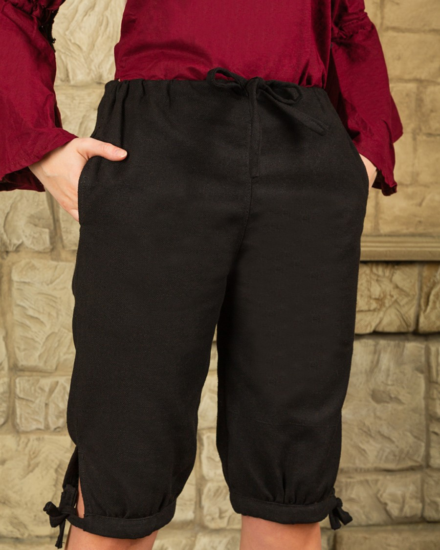 Pantaloni vichinghi modello Kilian, colore nero