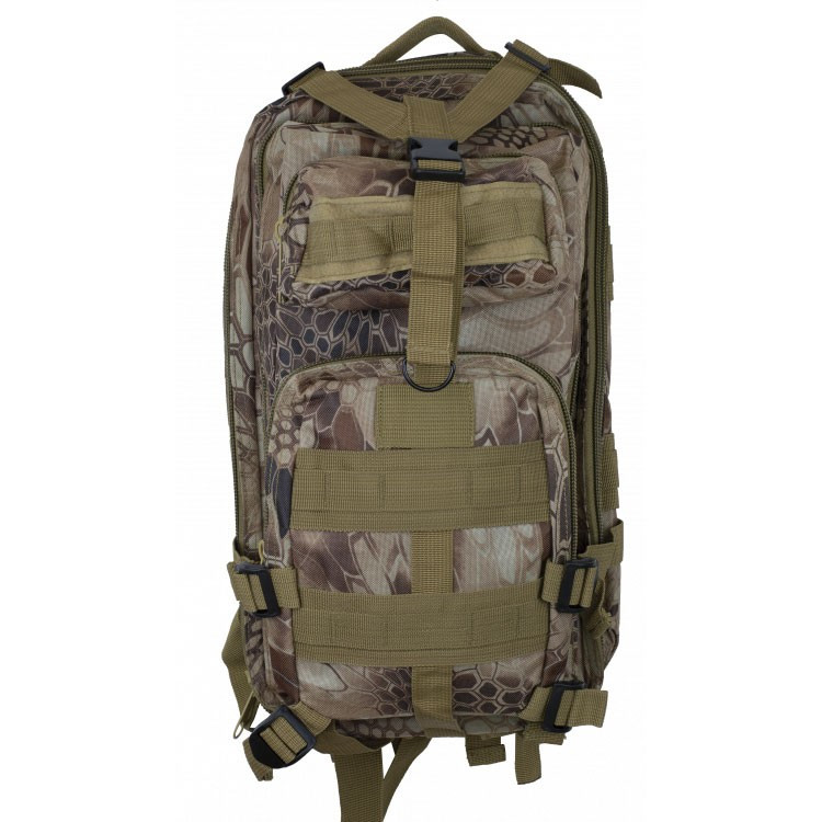 Zaino tattico mimetico Barbaric, nylon (30 l.)
