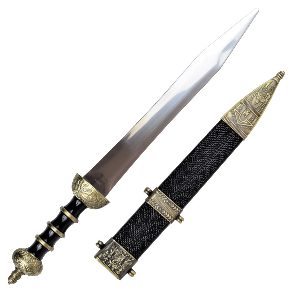 Pugnale ornamentale legioni romane con fodero (44 cm.)
