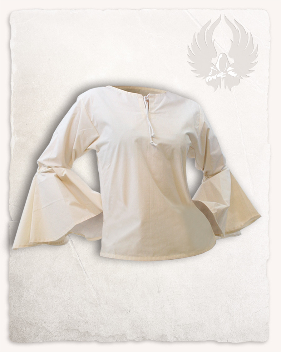 Camicetta medievale da donna Felice in crema