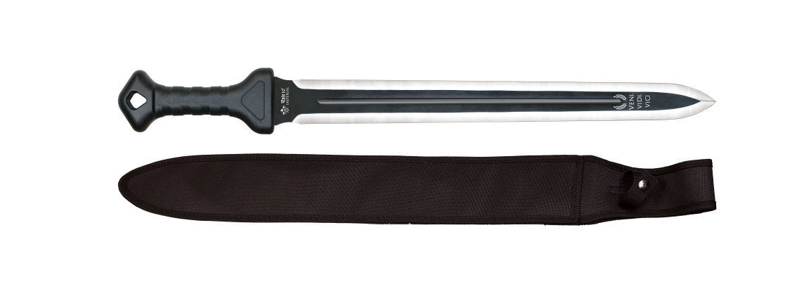 Spada tipo gladiatore, impugnatura in ABS (68 cm.)
