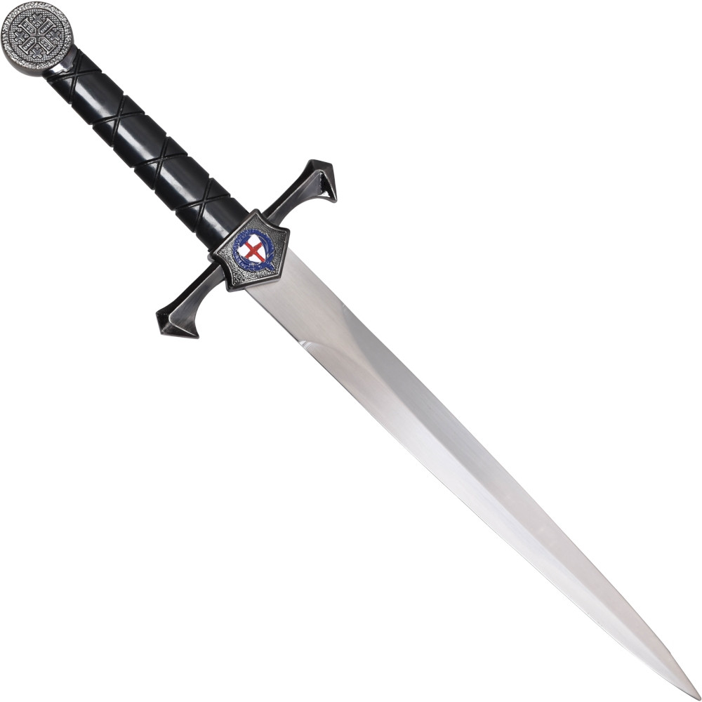 Pugnale templare decorativo con fodero (37,5 cm.)