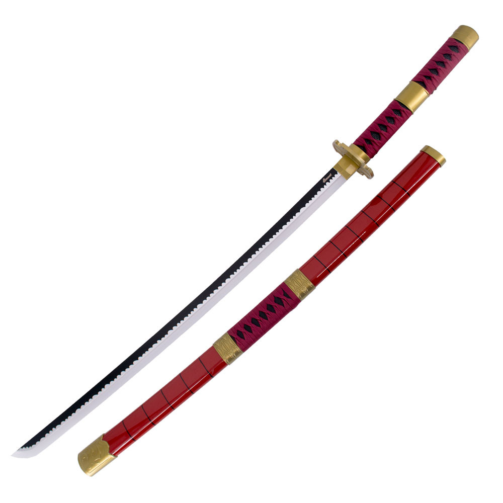 Katana LED in bambù Sandai Kitetsu di Zoro di One Piece