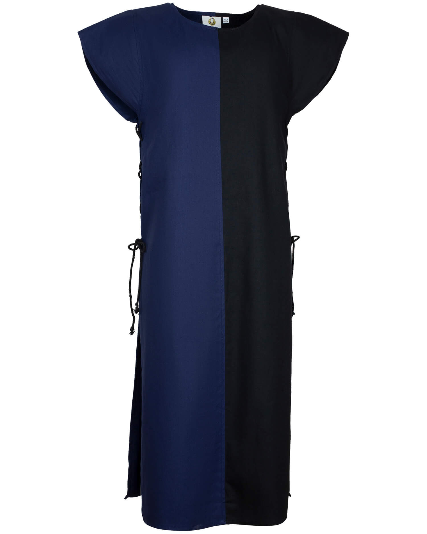 Tabardo medieval modello Gilbert, colore blu-nero