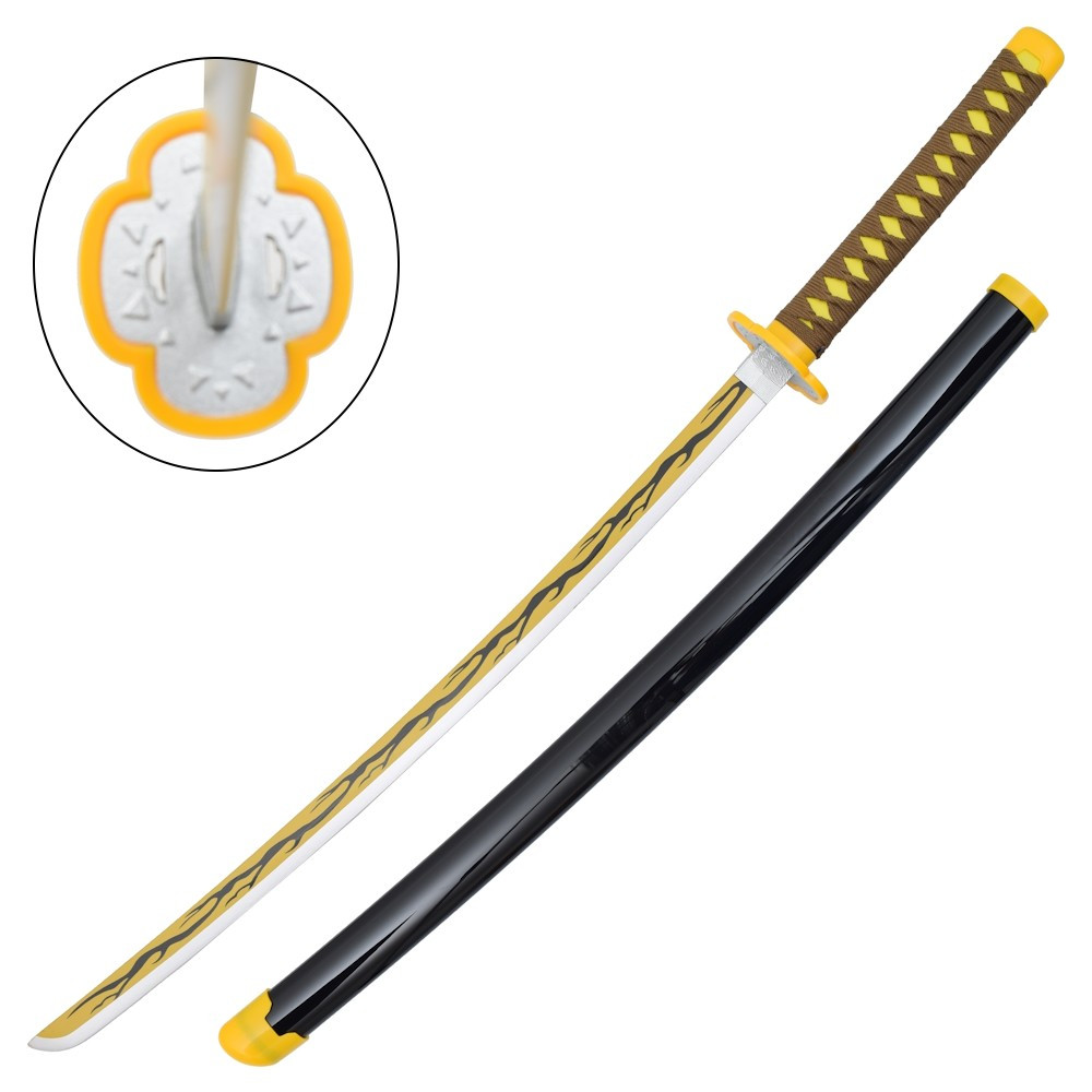 Katana bambù di Zenitsu Agatsuma di Kimetsu No Yaiba (104 cm.)