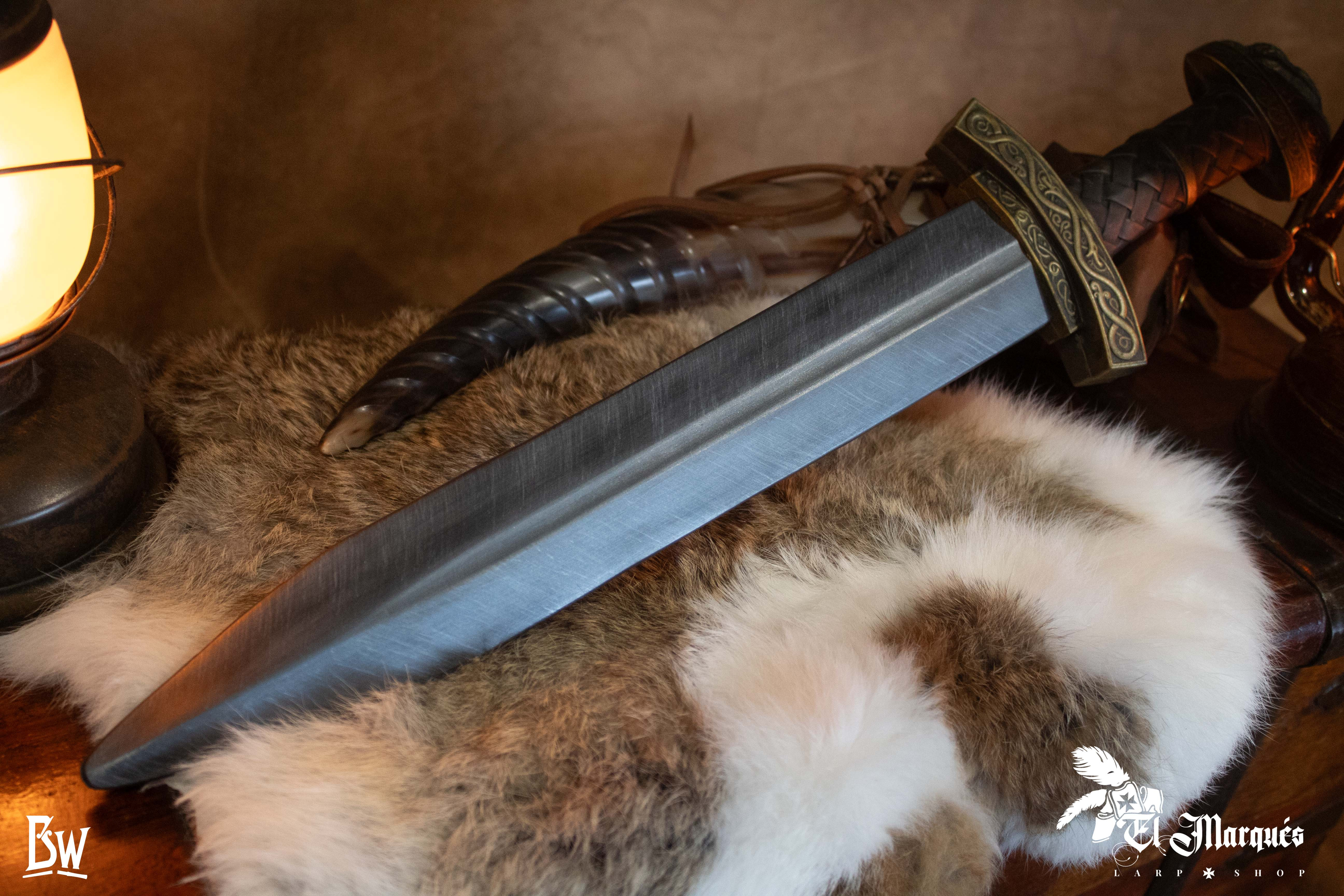 Daga vichinga lunga Egil per LARP