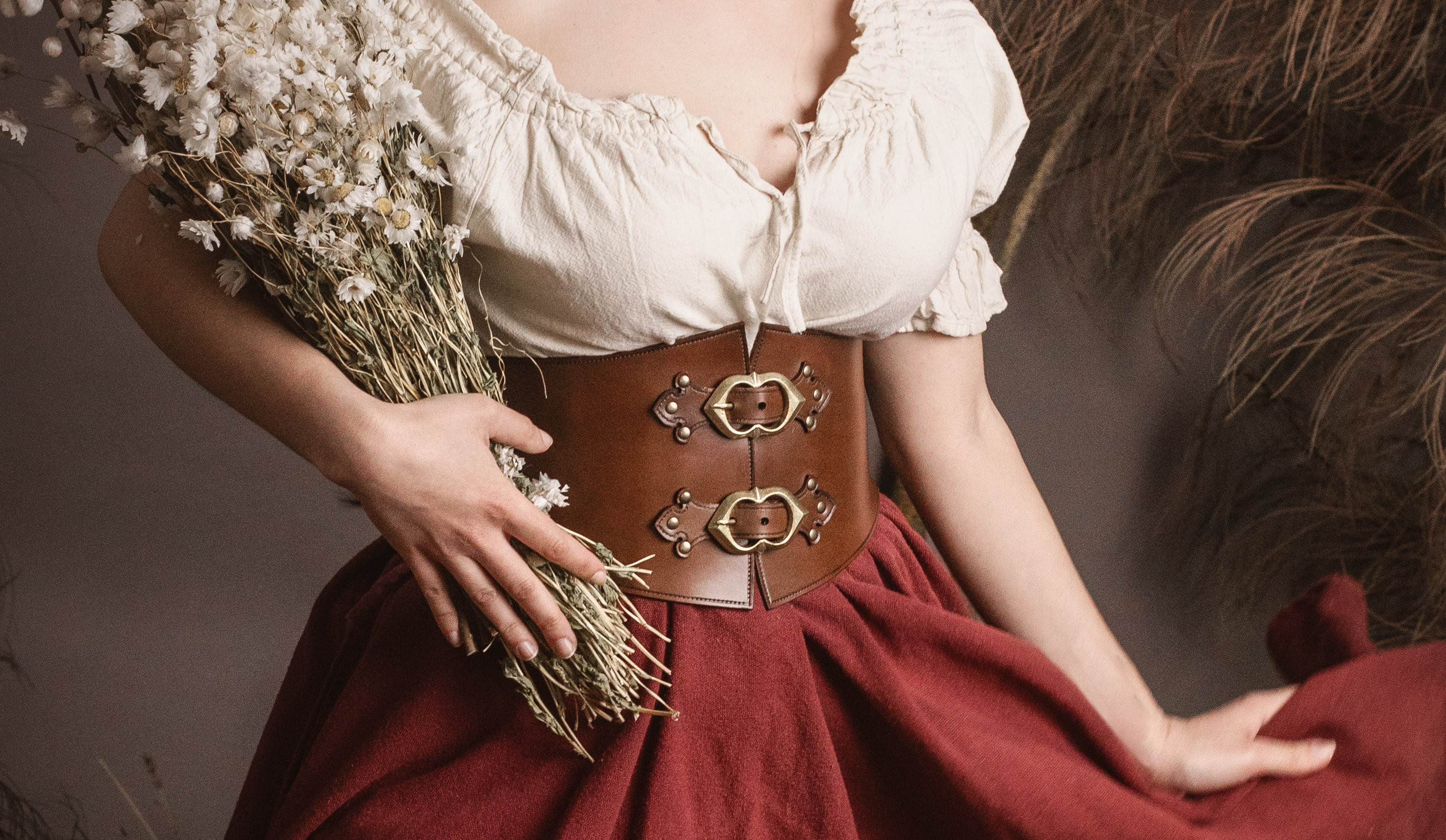 Cintura Corsetto donna Shire in marrone