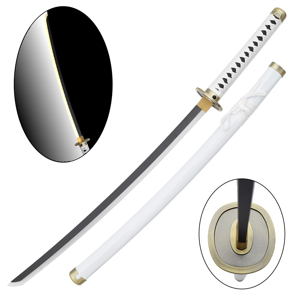 Katana Wado Ichimonji di Roronoa Zoro in bambù con LED