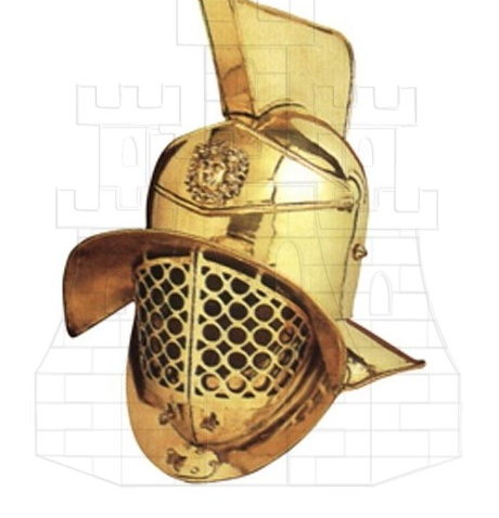 gladiator roman helmet 460x478 - Tipi di gladiatori e armi