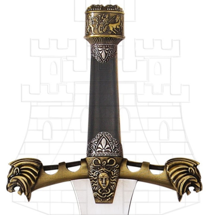 Espada Alejandro Magno empuñadura - Spade Celtiche