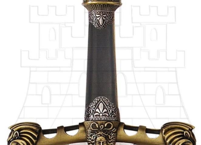 Espada Alejandro Magno empuñadura 662x478 - Spade Alessandro Magno