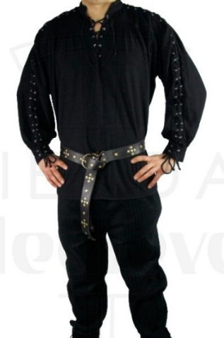 Camisa medieval Enrico 317x478 - Camicie e camicette medievali