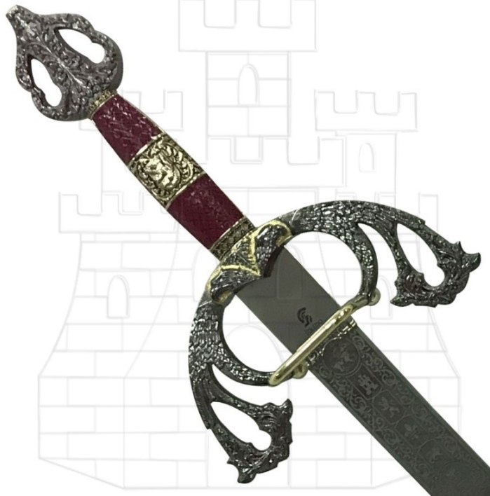 Espada Tizona El Cid Lujo - Spade di Carlo I di Spagna e V di Germania