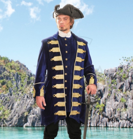 Manteau Cote Des Pirates Des Barbares - Abbigliamento da pirata
