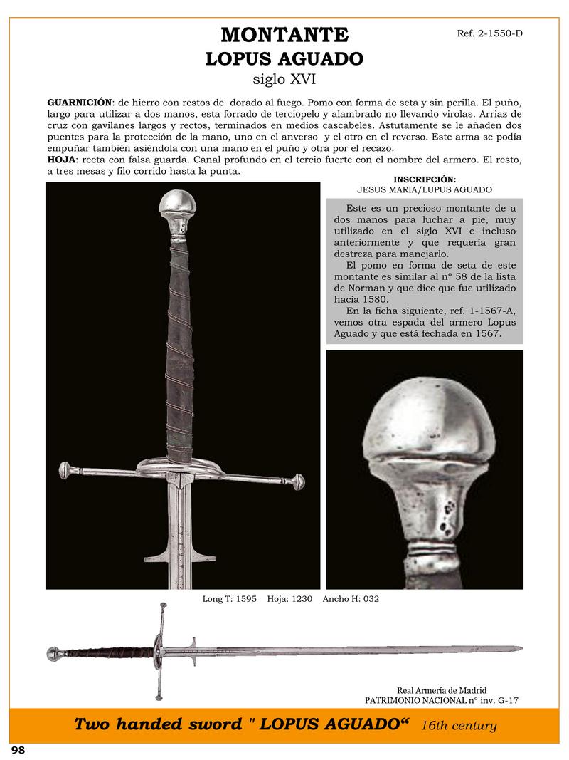 montante lopus aguado siglo xvi jpg 1740146630 1740154038 - Montante Lopus Aguado: Spada Leggendaria del XVI Secolo