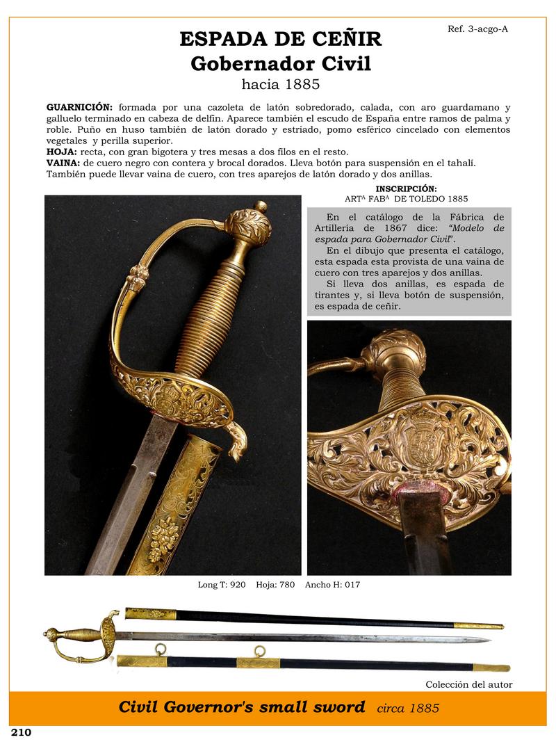 espada de ceir jpg 1742598565 1742620226 - Spada da Cintura per Governatore Civile: Storia e Design Unico