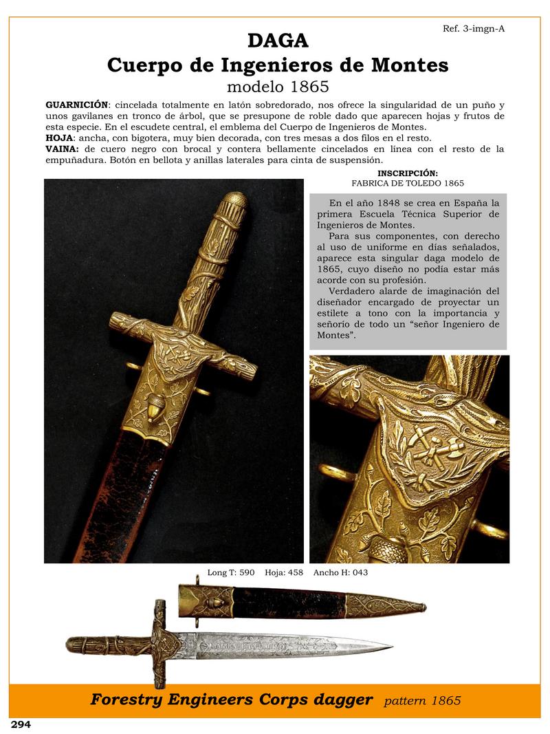 daga cuerpo de ingenieros de montes modelo 1865 jpg 1744283476 1744305257 - Daga Corpo degli Ingegneri Forestali: Design ed Eleganza