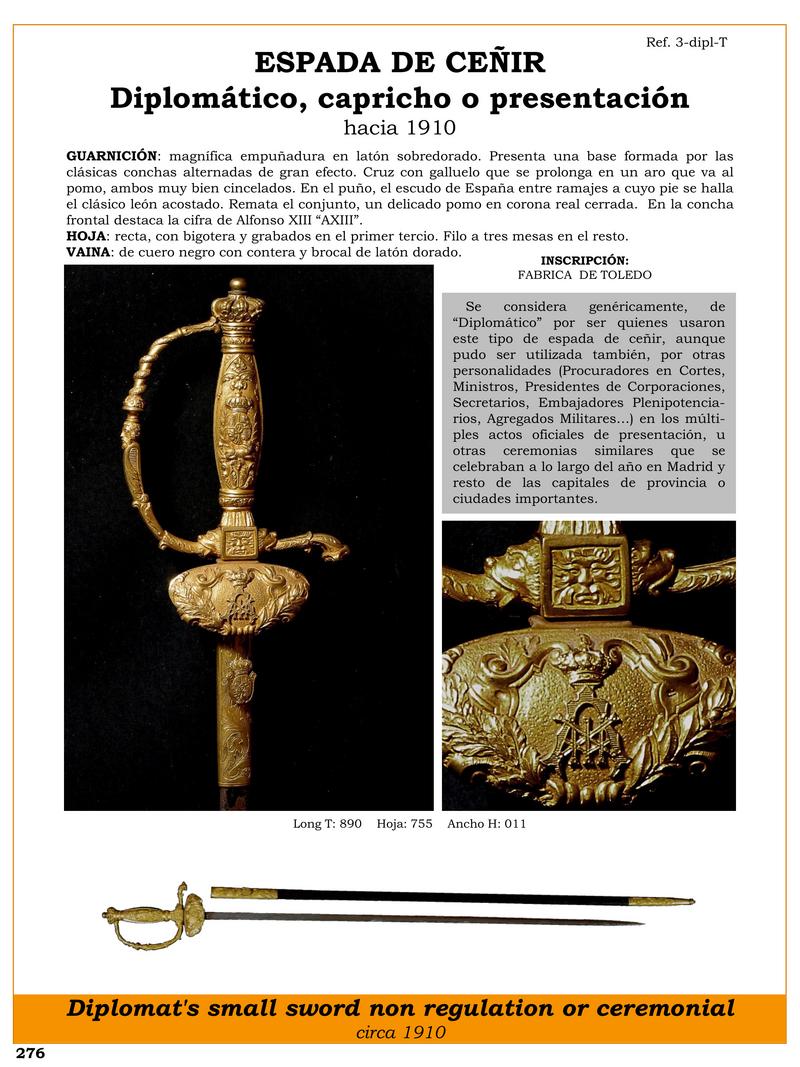 espada de ceir jpg 1743894567 1743916245 - Spada Da Cingere Diplomatica: Eleganza e Distinzione