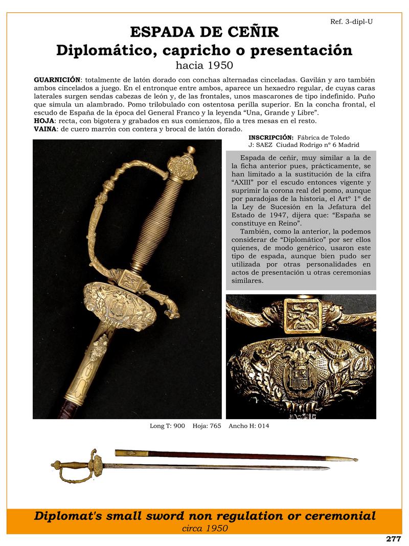 espada de ceir jpg 1743916166 1743937985 - Spada Da Cingere Diplomatica: Eleganza e Tradizione