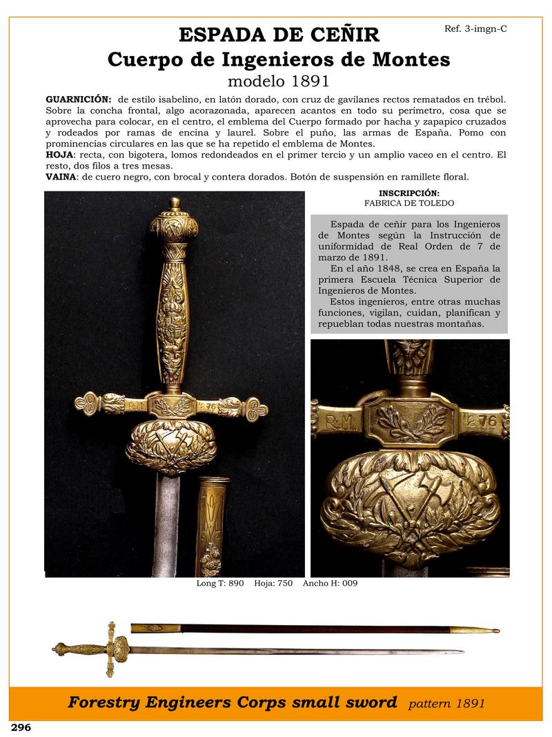 espada de ceir jpg 1744326569 1744348627 - Spada da Ceñire per Ingegneri: Design Isabelino Eccezionale