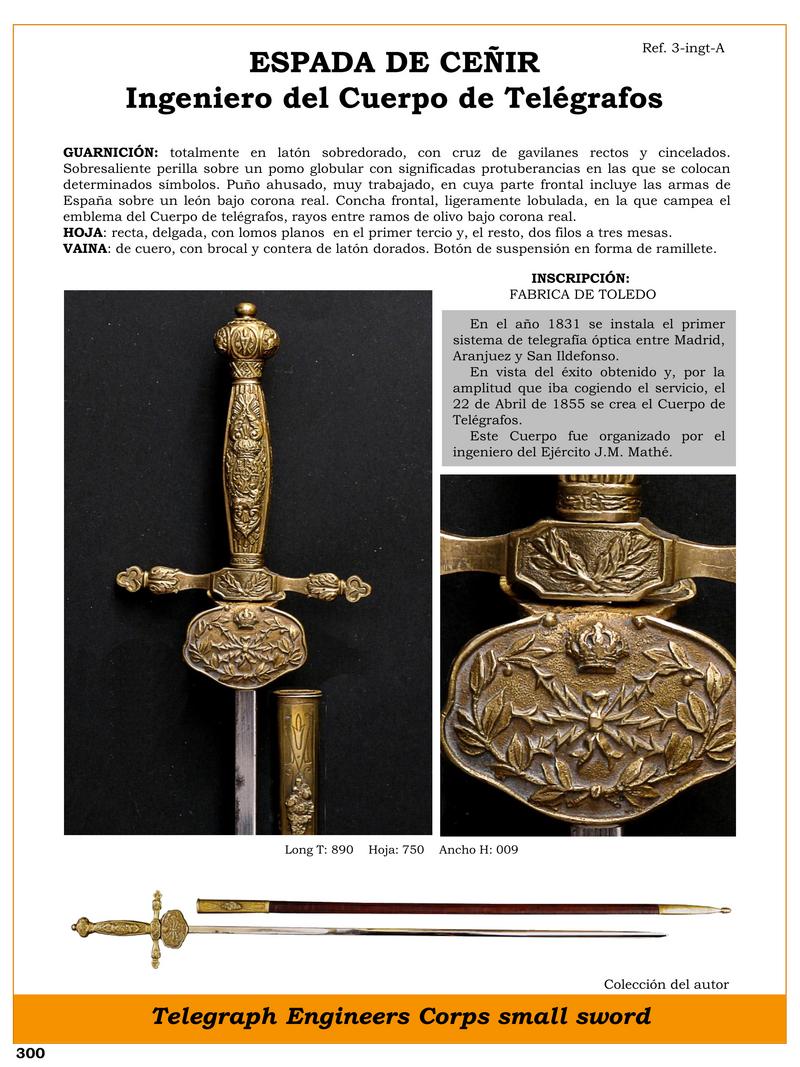 espada de ceir jpg 1744369879 1744391455 - Spada Da Cingere: L'Eleganza Del Corpo Dei Telegrafi