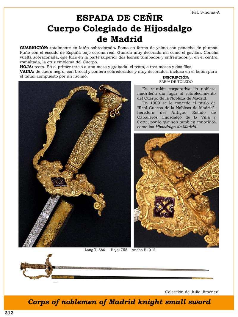 espada de ceir jpg 1744607361 1744607974 - Spada Da Cintura: Il Tesoro Della Nobiltà Di Madrid