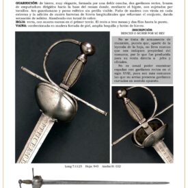 espada de montar jpg 1745860207 1745881874 275x275 - Sabile da ufficiale della Marina spagnola: storia e design