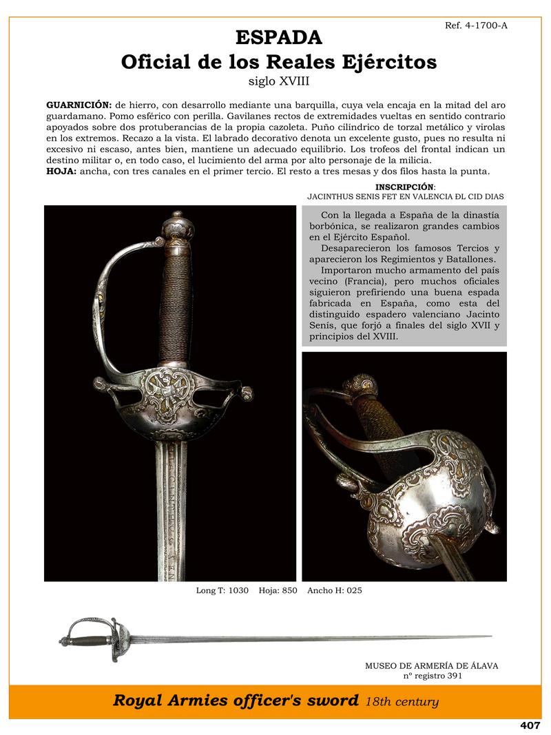 espada oficial de los reales ejrcitos siglo xviii jpg 1745730562 1745752273 - Spada Ufficiale del XVIII Secolo: Eleganza e Storia Militare