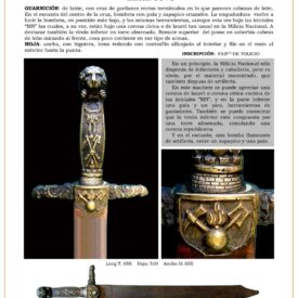 machete gasador de artillera de milicia nacional hacia 1848 jpg 1745536168 1745558029 275x275 - Spada Ufficiale di Artiglieria: Eleganza e Storia 1803