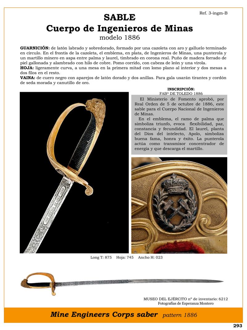 sable jpg 1744261791 1744283596 - Sciabola Degli Ingegneri Minerari: Eleganza E Tradizione 1886
