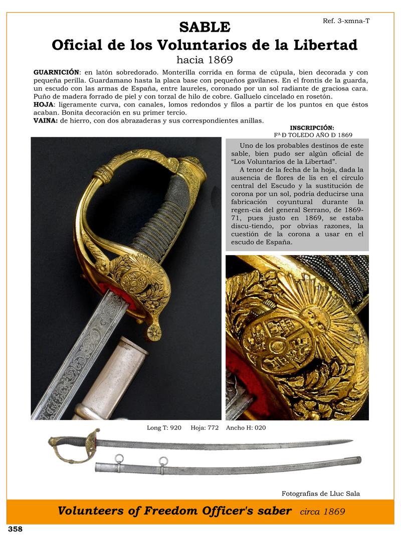 sable oficial de los voluntarios de la libertad jpg 1745644167 1745665868 - Spada Storica: Scopri l'Ufficiale dei Volontari della Libertà