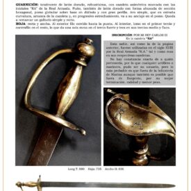 sable sargento de la real armada siglo xviii jpg 1746011368 1746033056 275x275 - Sciabola Dei Granatieri 1822: Design Ergonomico E Unico
