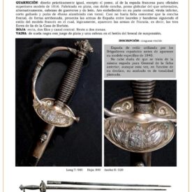 espada de ceir jpg 1747264167 1747285853 275x275 - Spada Da Cintura Della Croce Rossa Spagnola: Storia E Dettagli Unici