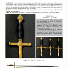 espada de ceir jpg 1748430567 1748452271 275x275 - Espadín Isabelino: Premio Esclusivo per Tiratori