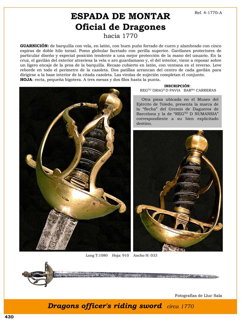 espada de montar jpg 1746140969 1746162671 - Splendida Spada da Montare per Draghi del 1770