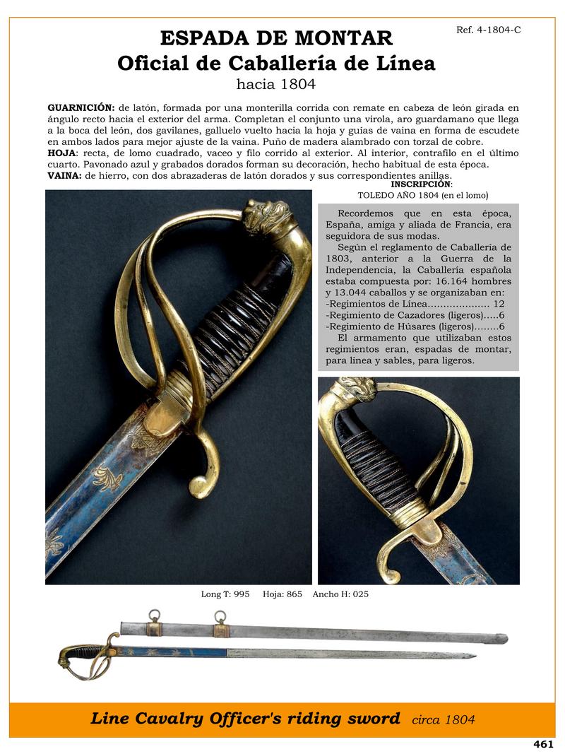 espada de montar jpg 1746788966 1746810671 - Spade da Montare: Il Fascino Storico del 1804