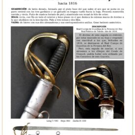 espada de montar jpg 1747328966 1747350660 275x275 - Spada di impugnatura Icona storica dell'esercito spagnolo