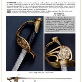 espada de montar jpg 1748495365 1748517797 275x275 - Spada da Cavalleria Ufficiale: Eleganza e Storia nel 1843