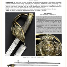 espada de montar oficial de caballera de la guardia real hacia 1835 jpg 1747976964 1747998662 275x275 - Collezione Esclusiva: Sciabola Reale con Design Unico