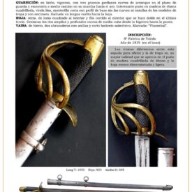 espada de montar oficial de caballera de lnea modelo 1815 jpg 1747156164 1747177867 275x275 - Spadino ufficiale di cavalleria leggera: design unico 1815