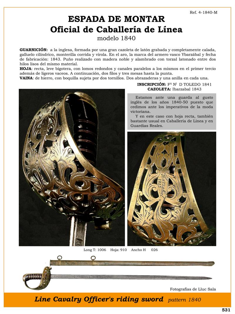 espada de montar oficial de caballera de lnea modelo 1840 jpg 1748257769 1748279479 - Scopri La Spada Da Montare Ufficiale 1840 Di Cavalleria