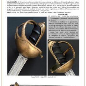 espada de montar oficial de caballera mediados siglo xviii jpg 1746097767 1746119542 275x275 - Spade Storiche: Spada Da Cavalleria 1804
