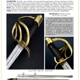espada de montar tropa de caballera de lnea modelo 1815 jpg 1747112967 1747134645 275x275 - Sciabola Ufficiale della Marina: Eleganza e Rarità