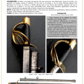 espada de montar tropa de caballera de lnea modelo 1825 jpg 1747674569 1747696263 275x275 - Sciabola Ufficiale della Marina: Eleganza e Rarità
